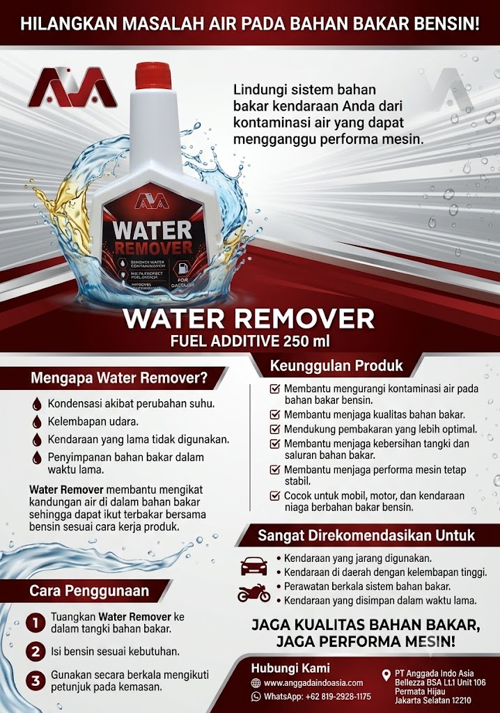 water remover anggada indoasia brosur